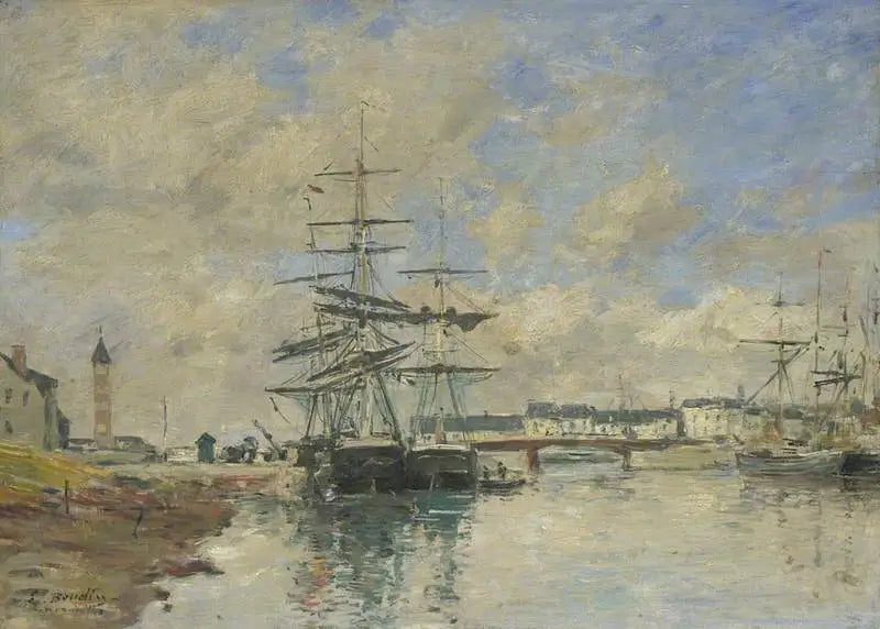 Deauville Limanı - Eugène Boudin