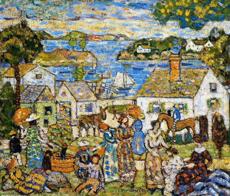 Yeni İngiltere Limanı - Maurice Prendergast