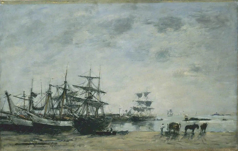 Port de Portrieux - Eugène Boudin