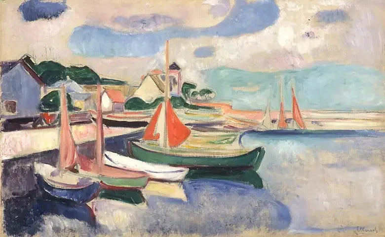 Taarbæk Limanı - Edvard Munch