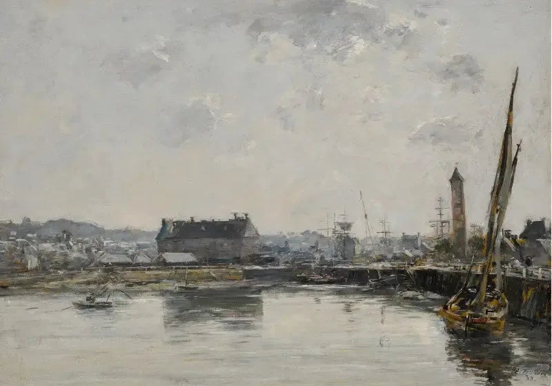 Trouville Limanı - Eugène Boudin