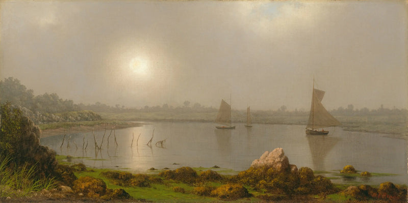 York Limanı, Maine kıyısı - Martin Johnson Heade
