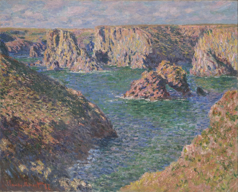 Port-Domois, Belle Adası - Claude Monet