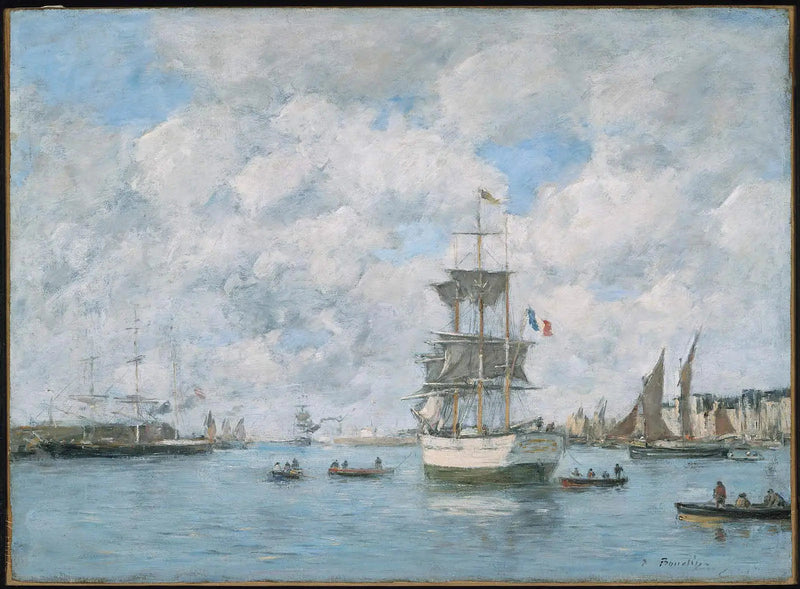 Le Havre Limanı - Eugène Boudin