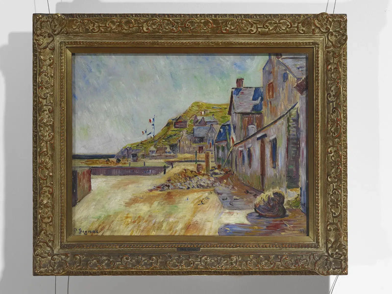 Port-en-Bessin. 14 Temmuz - Paul Signac