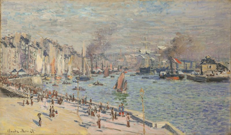 Le Havre Limanı W297 - Claude Monet