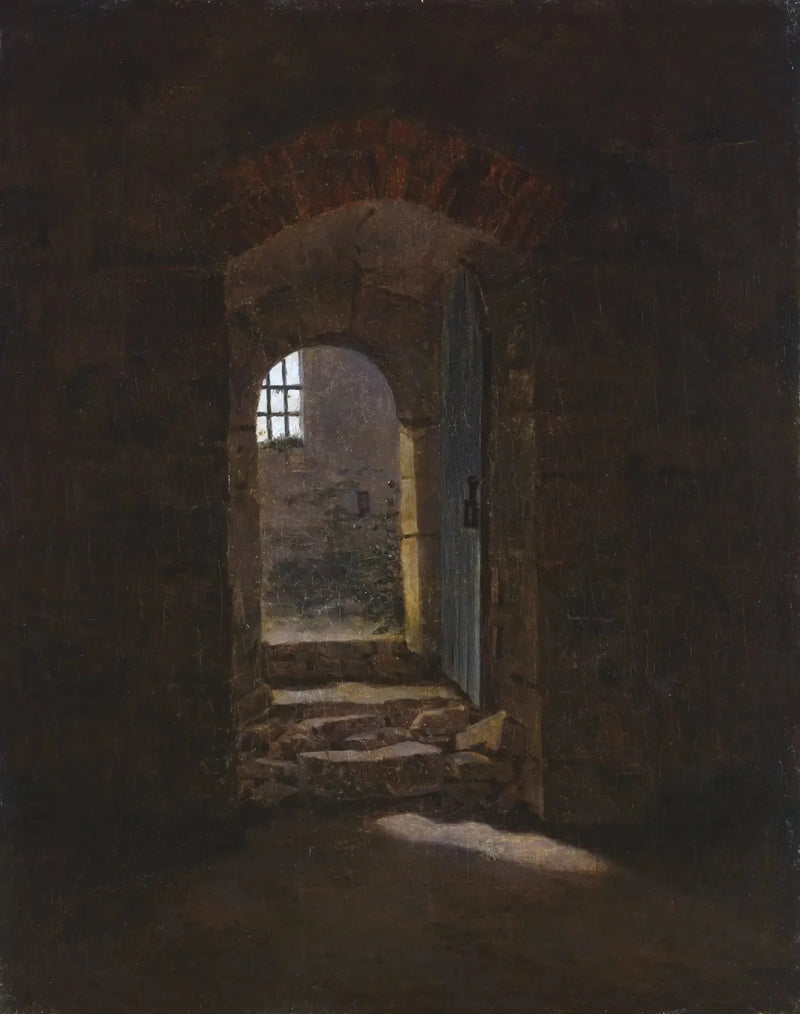 Meissen'deki Giriş Kapısı - Caspar David Friedrich