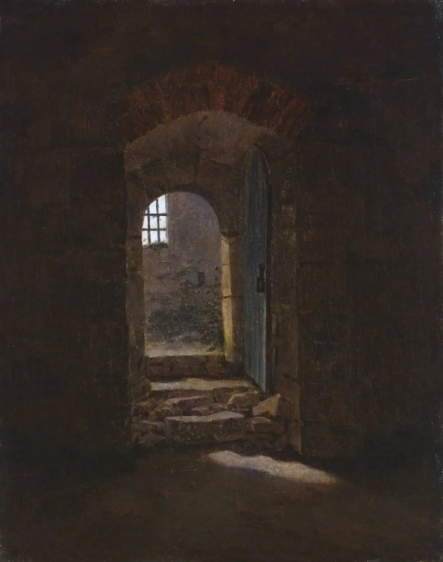 Meissen'deki Giriş Kapısı - Caspar David Friedrich
