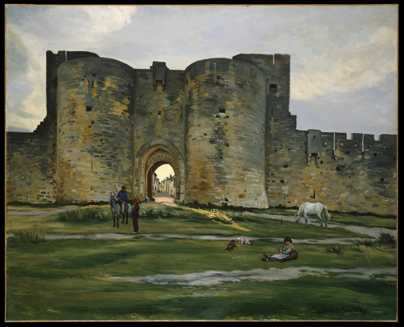 Kraliçe Kapısı, Aigues-Mortes - Frédéric Bazille