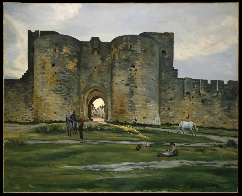 Kraliçe Kapısı, Aigues-Mortes - Frédéric Bazille