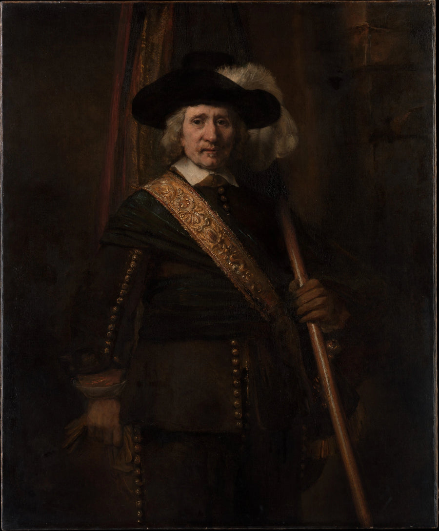 Le Porte-étendard (Floris Soop, 1604–1657) - Rembrandt