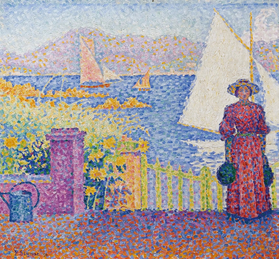 Kapı, Saint-Tropez - Paul Signac