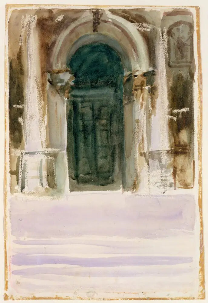 Yeşil Kapı, Santa Maria della Salute - John Singer Sargent