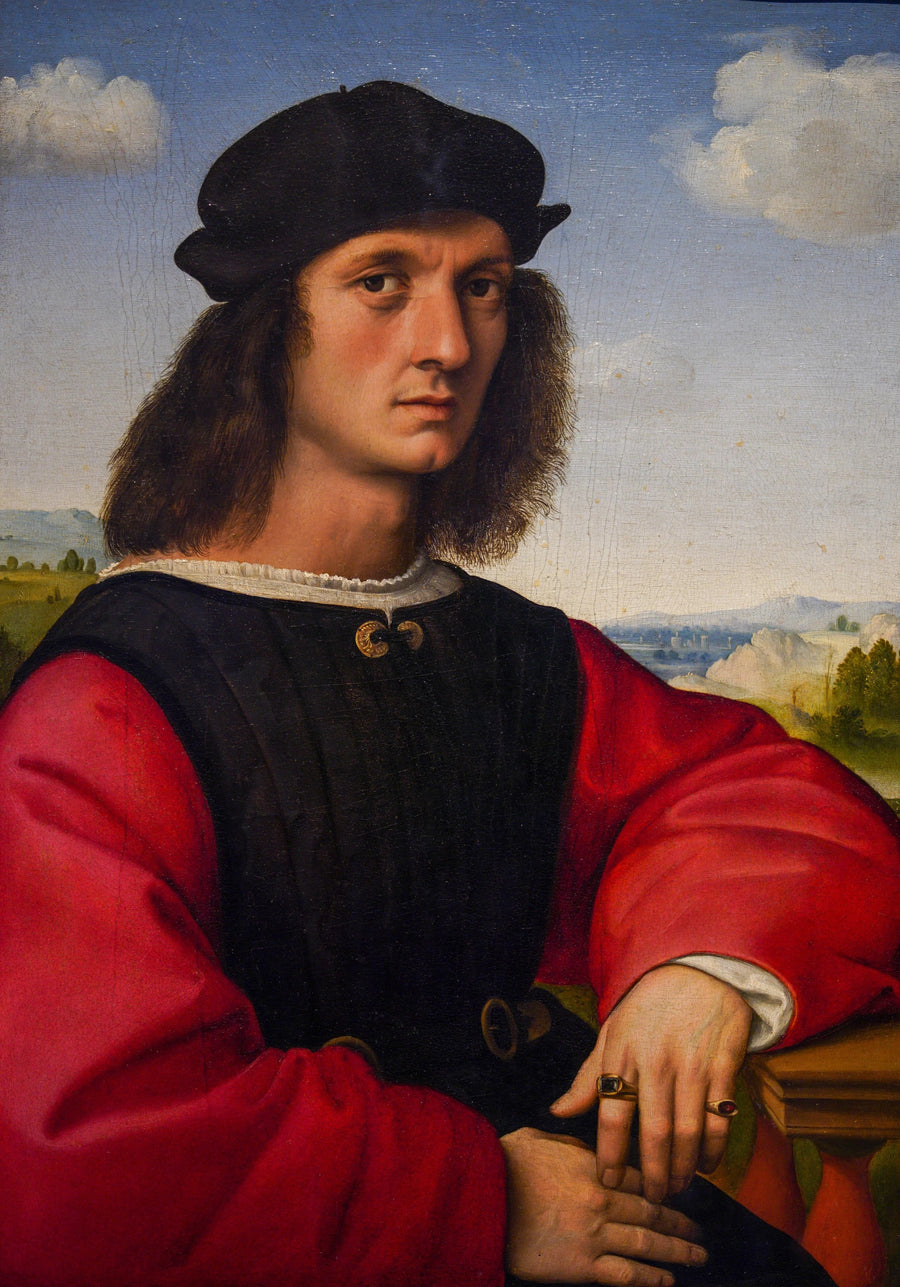 Portrait d’Agnolo Doni, vers 1504-1507 – Raphaël