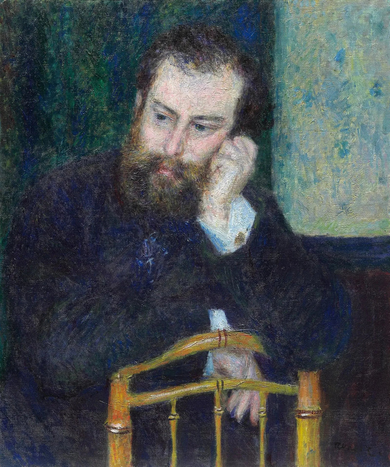 Alfred Sisley Portresi - Pierre-Auguste Renoir