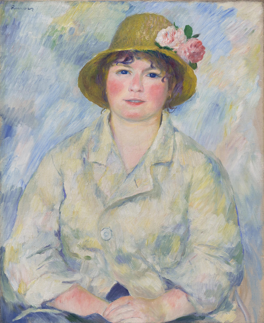 madame Renoir portresi - Pierre-Auguste Renoir