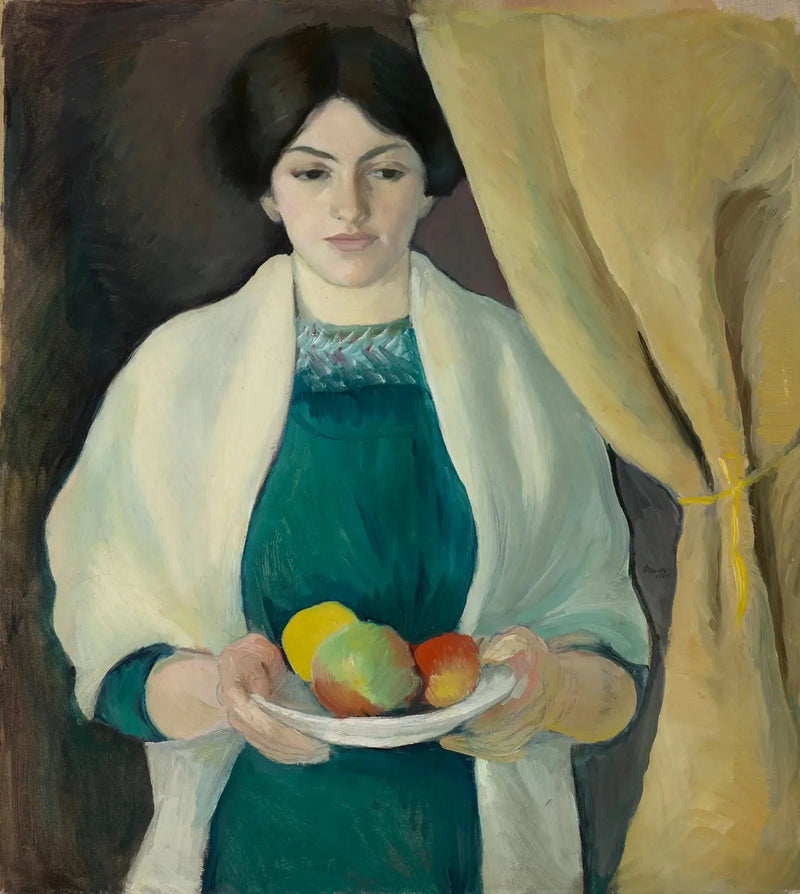 Elmalı Portre - August Macke