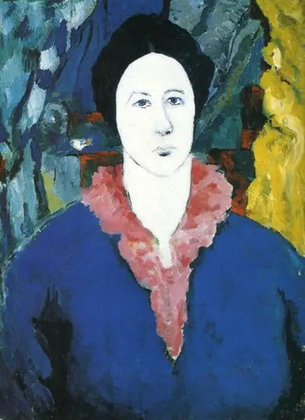 Mavi Portre - Kazimir Malevich