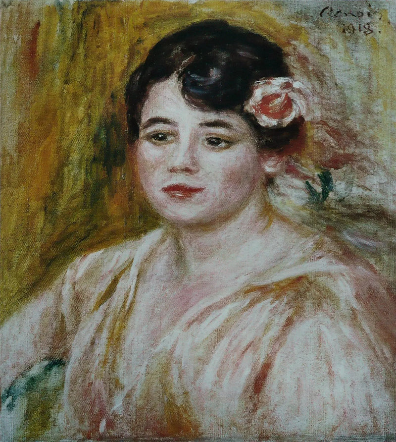 Adèle Besson Portresi - Pierre-Auguste Renoir