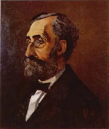 Adolphe Monet Portresi - Claude Monet