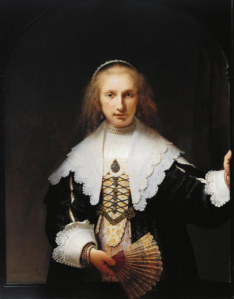 Agatha Bas Portresi - Rembrandt