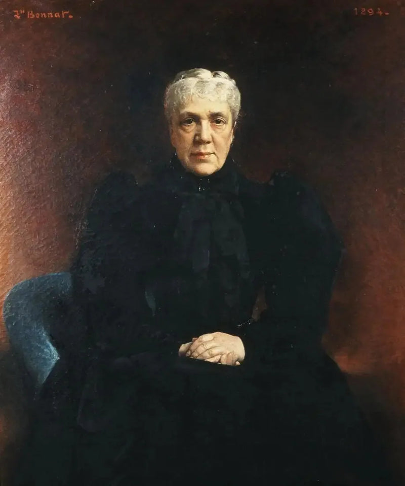 Aimilia Salvagou Portresi - Léon Bonnat