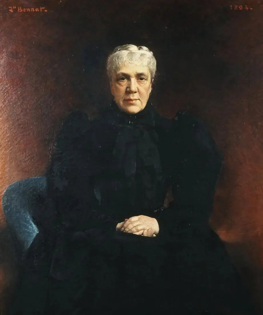 Aimilia Salvagou Portresi - Léon Bonnat