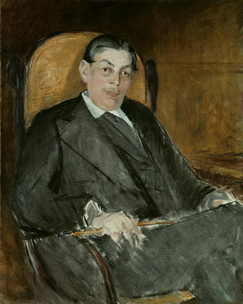 Albert Wolff Portresi - Édouard Manet