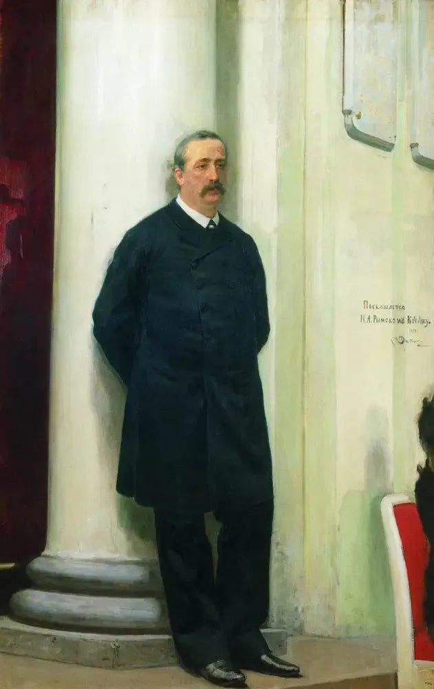 Alexandre Borodine Portresi - Ilya Repin