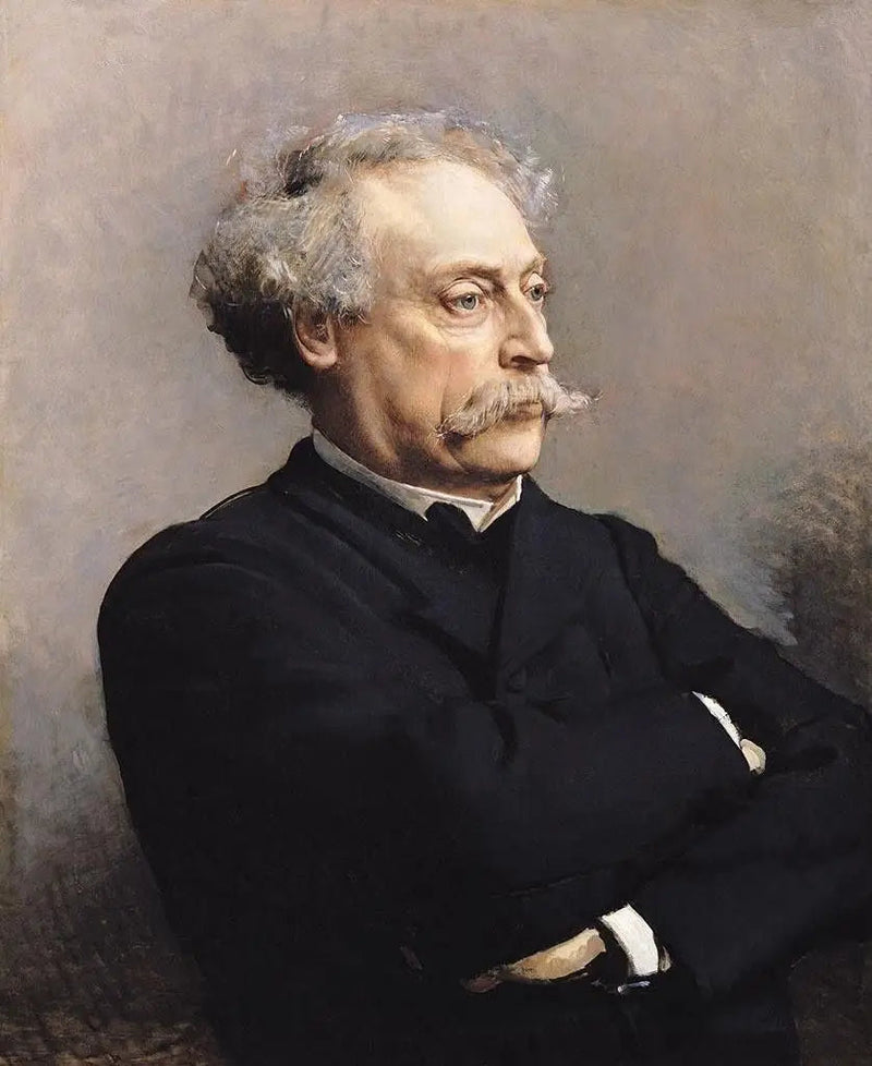Alexandre Dumas oğlu Portresi - Léon Bonnat