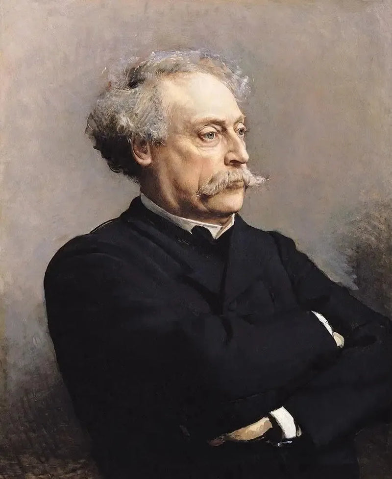 Alexandre Dumas oğlu Portresi - Léon Bonnat