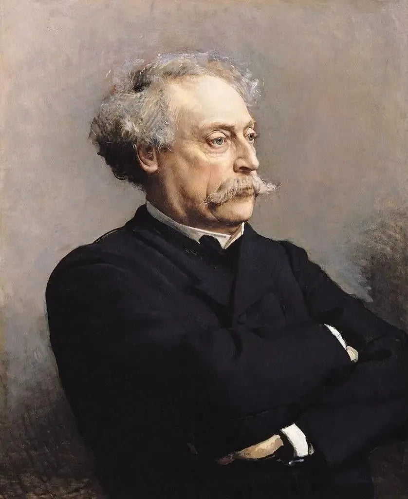 Alexandre Dumas oğlu Portresi - Léon Bonnat