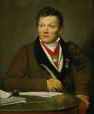 Portrait d'Alexandre Lenoir - Jacques-Louis David image 1 copie peinte à la main à l’huile