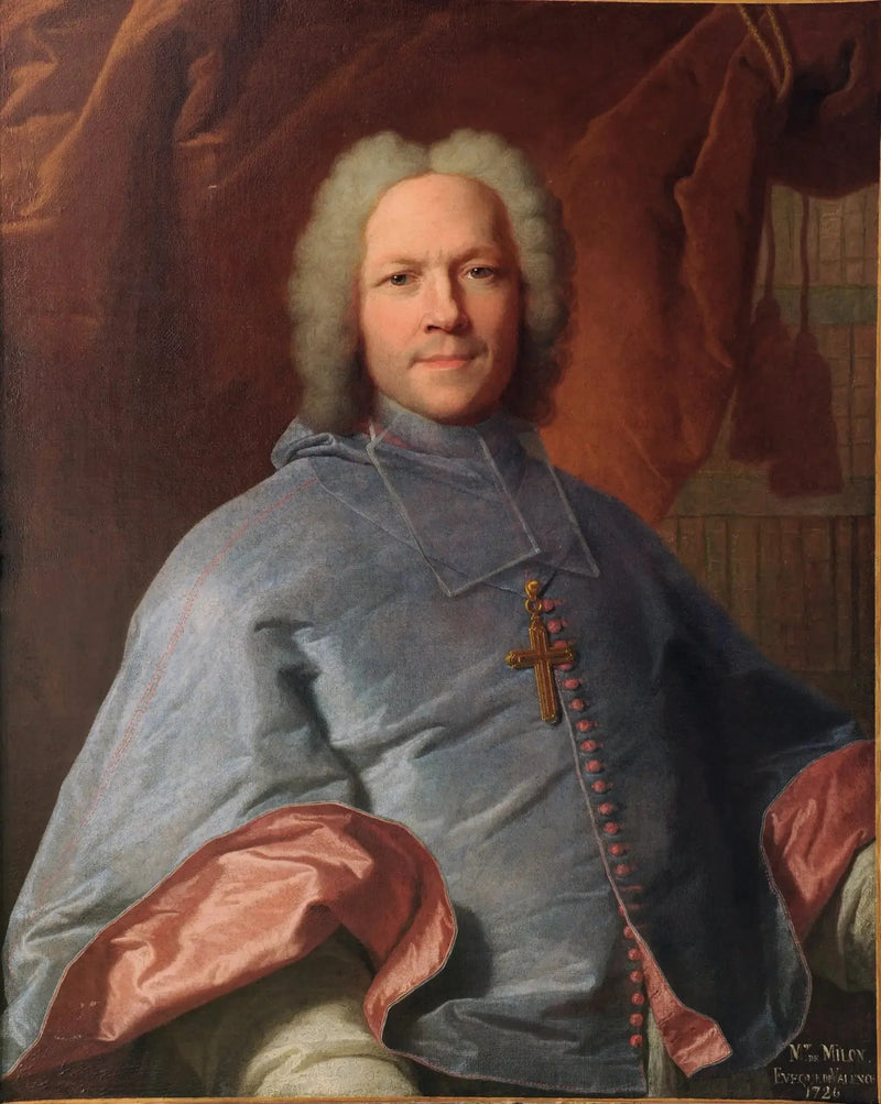 Alexandre Milon de Mesme Portresi - Hyacinthe Rigaud