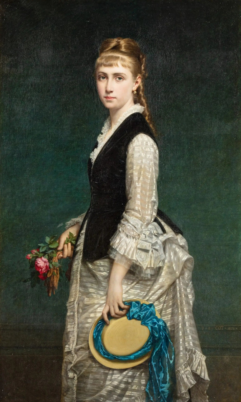 Alice Heine, Richelieu Düşesi, Monaco Prensesi Portresi - Pierre Auguste Cot