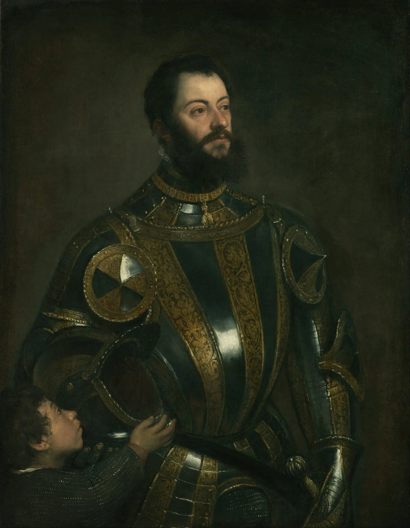 Alphonse d'Avalos Portresi - Titian