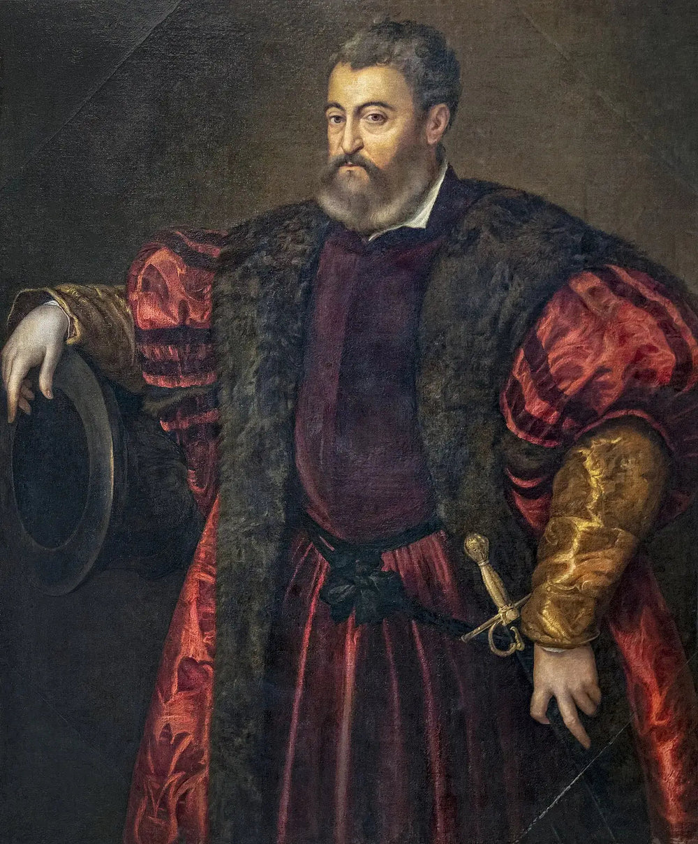 Portrait d’Alphonse Ier d’Este - Titian - Alpha Reproduction
