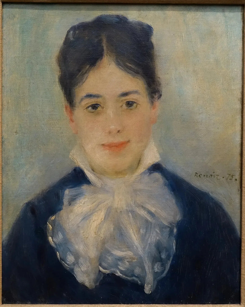 Alphonsine Fournaise Portresi - Pierre-Auguste Renoir