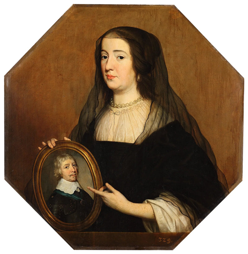Amalia van Solms Portresi (1602-1675) - Gerrit van Honthorst