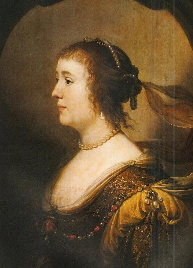 Amalia van Solms Portresi (1602-1675) - Gerrit van Honthorst