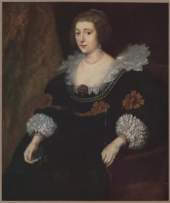 Amalia van Solms-Braunfels Portresi, Oranje Prensesi (1602-1675) - Antoine van Dyck