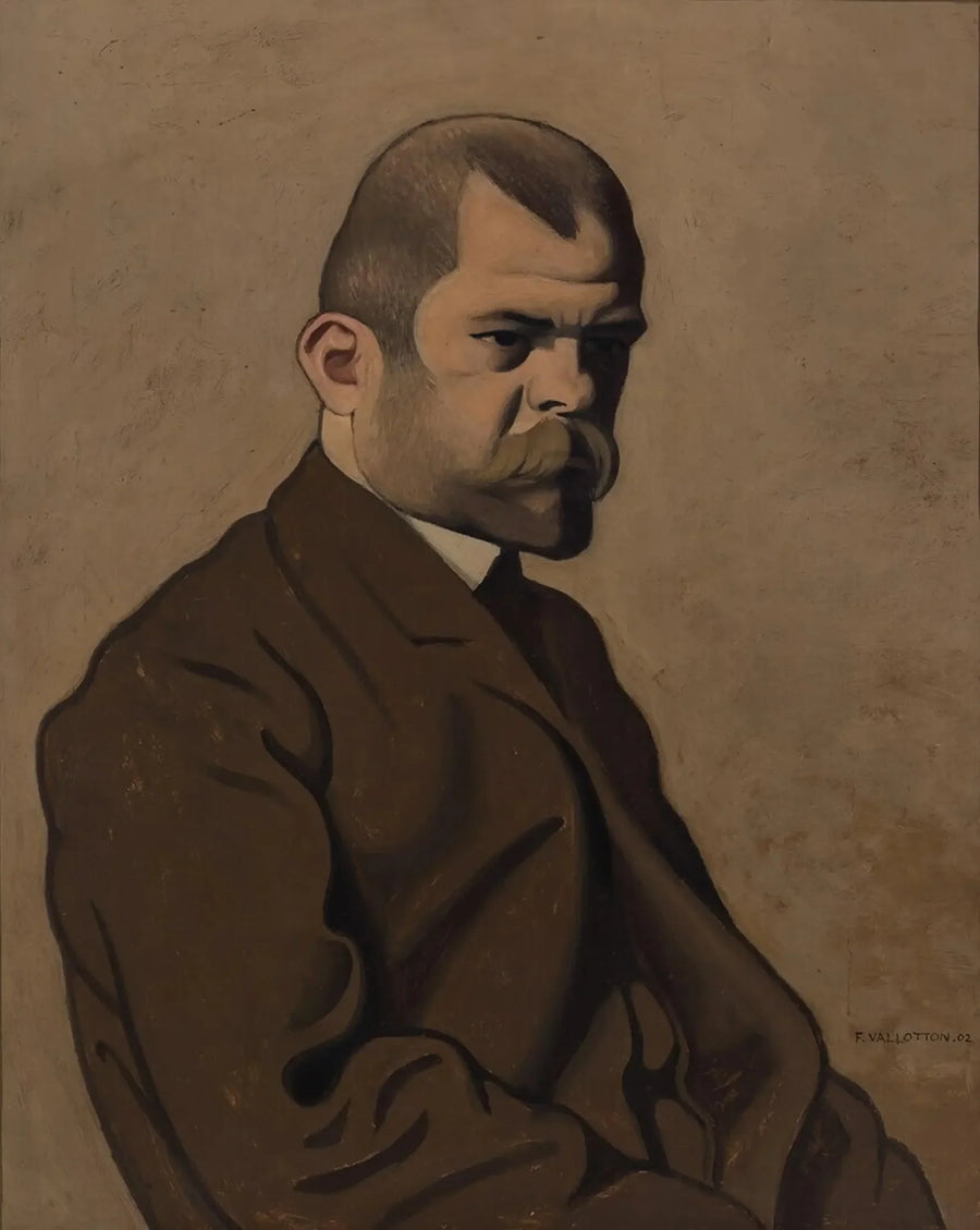 Ambroise Vollard Portresi - Félix Vallotton