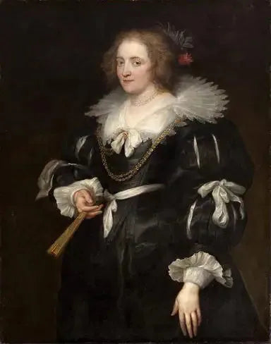 Amélie de Solms-Braunfels Portresi - Antoine van Dyck