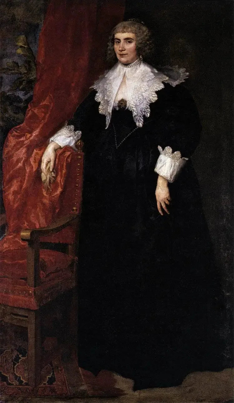Anna van Craesbecke Portresi - Antoine van Dyck