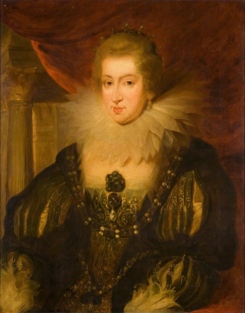 Anne D'Autriche Portresi - Antoine van Dyck