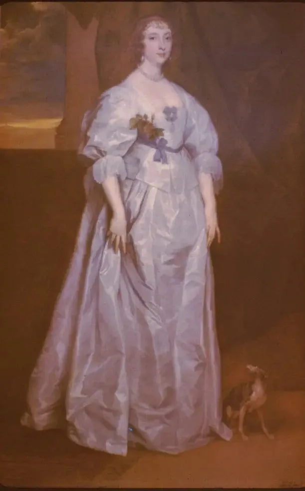 Anne Carr, Lady Russell Portresi - Antoine van Dyck