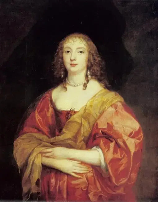 Anne Carr Portresi, Lady Russell, Bedford Kontesi (1615-1684), yaklaşık 1639 - Antoine van Dyck