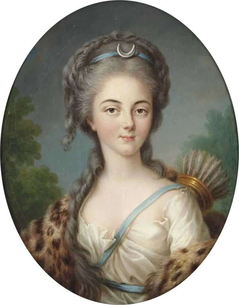 Anne Charlotte de Lorraine, Mademoiselle de Brionne, Diana'da Portresi - Élisabeth Vigée Le Brun
