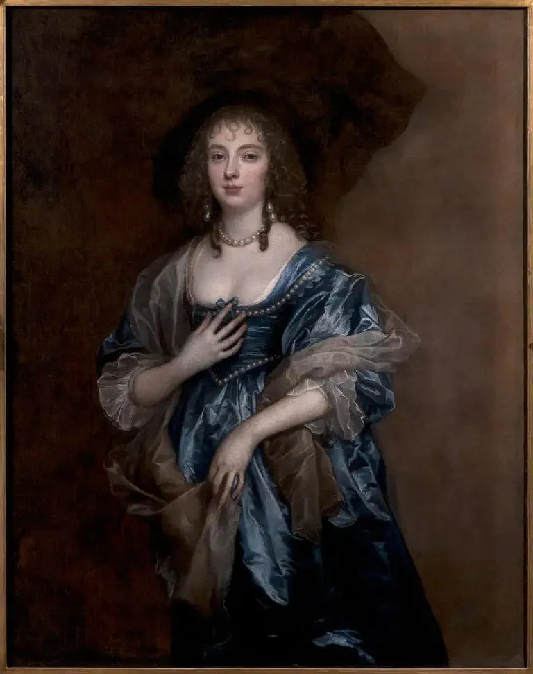 Anne Portresi, Lady Russell, gelecekteki Bedford Kontesi (1615-1684) - Antoine van Dyck