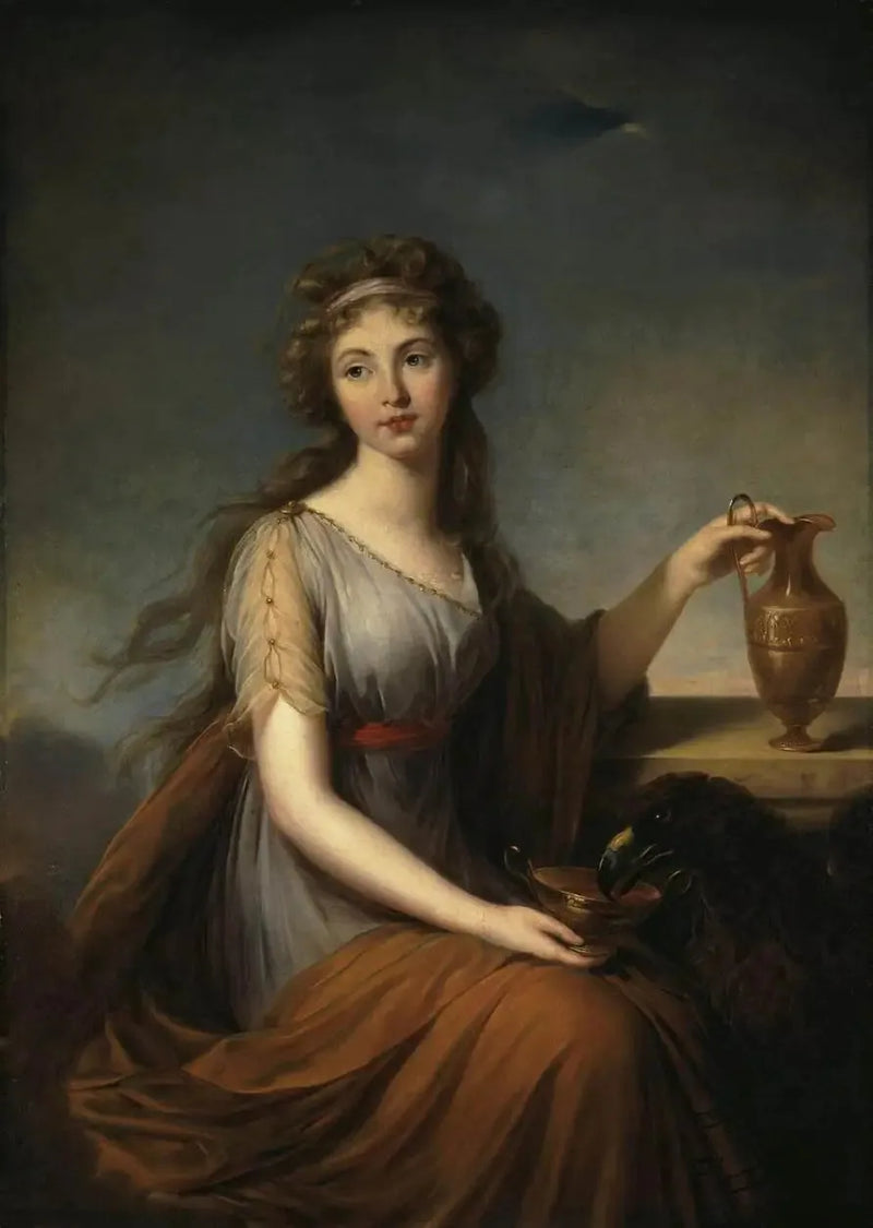 Anne Pitt Portresi Hébé'de - Élisabeth Vigée Le Brun